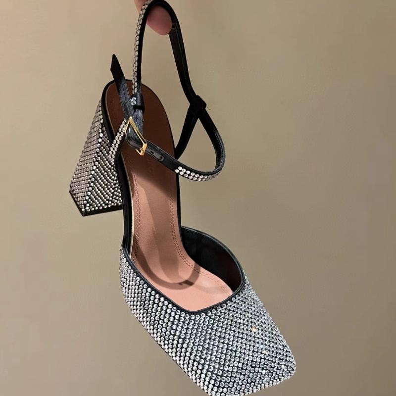 Fashion Woman 2025 Trend Rhinestone Sandals Women Platform Elegant Sandal Female Summer Sandles Bridal Shoes Open Toe Sandalis