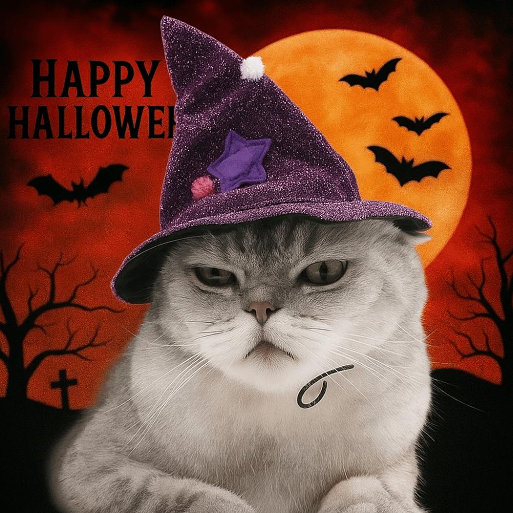 Star Halloween Pet Cloak Soft Dog Witch Costume Funny Pet Witch Cloak  Decorative