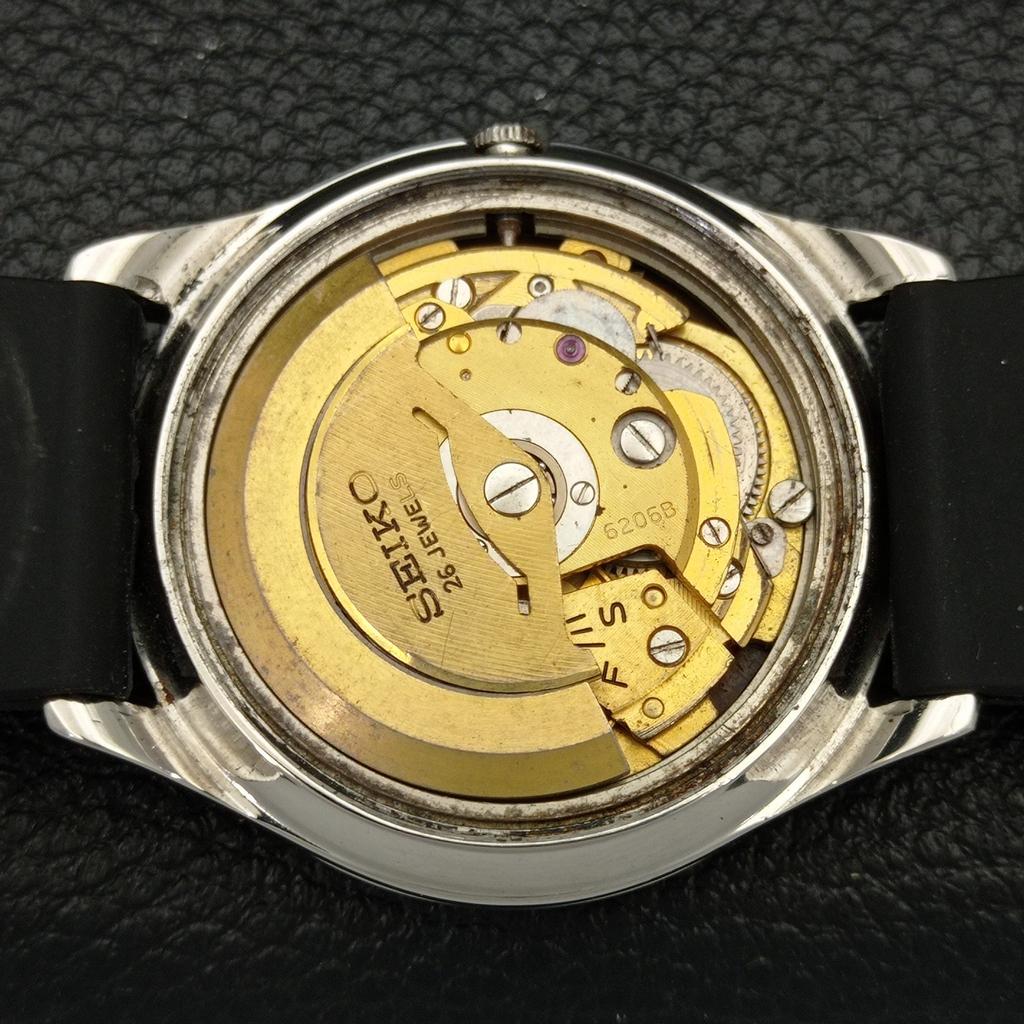 USED VINTAGE SEIKO WEEKDATER AUTOMATIC JAPAN MENS ORIGINAL DIAL WATCH a433937-2 R119-a433937