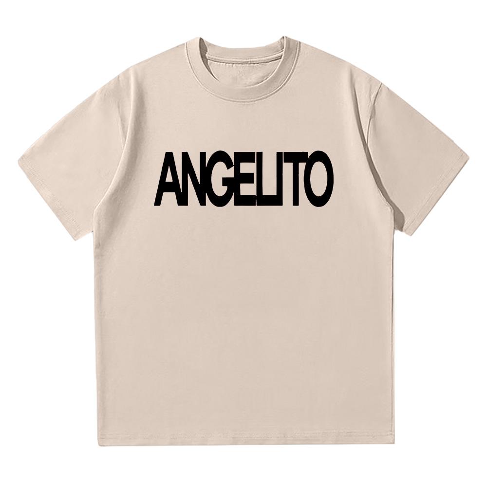 

Bad Gyal Angelito Tee Rapper Bad Gyal Hip Hop T Shrit Trendy Women s Short Sleeves Tops Harajuku Cotton Men s Casual Y2K Clothes XL пісочний