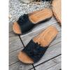 Wedge Slippers Women's Summer 2025 New Flower Cut-out Platform Plus Size Open-toe Sandals