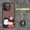 Cartoon H-Hayao M-Miyazaki Phone Case For iPhone 16,15,14,13,12,11,Pro,Max,Plus,Mini,SE Magsafe Magnetic Wireless Charging