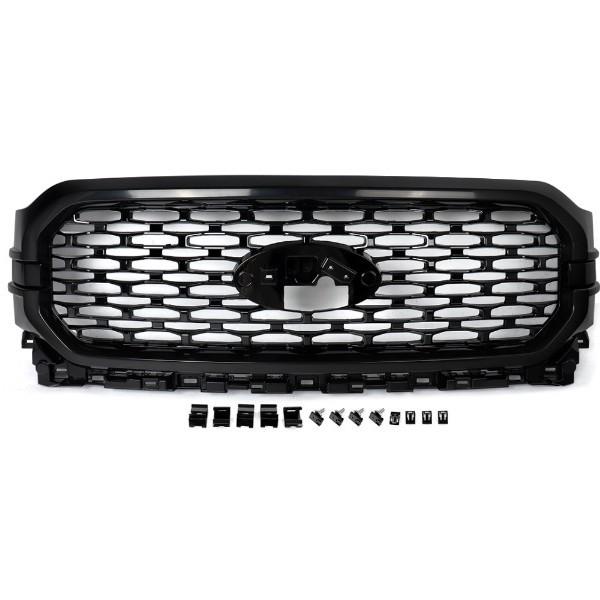 2021-2023 F150 Bright Black Style Front Upper Grille ML3Z8200LBPTM