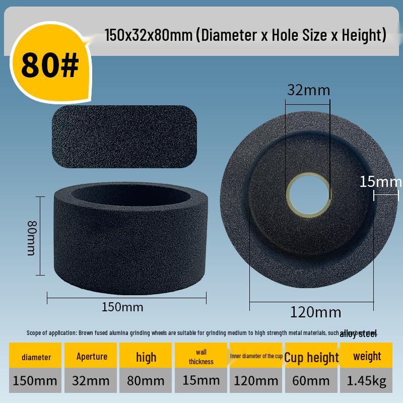 

Cup-Shaped Corundum Grinding Wheel