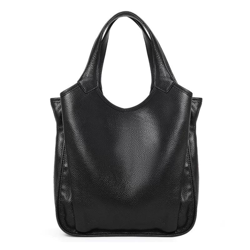 Qiandian Dam 2024 Axelväska i Kohud: Trendig, Passar till allt, Handväska med stor kapacitet