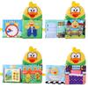 Baby Yellow Duck Story Palm Cloth Book Children Can'T Tear Sound Paper Animal Early Education Cloth Book Toy