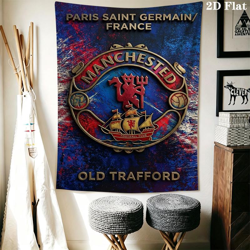Paris Saintgermain Vs Manchester United Clash Titans Bedding 1 Duvet Cover 2 Pillowcase Without Core Christmas Birthday Gift