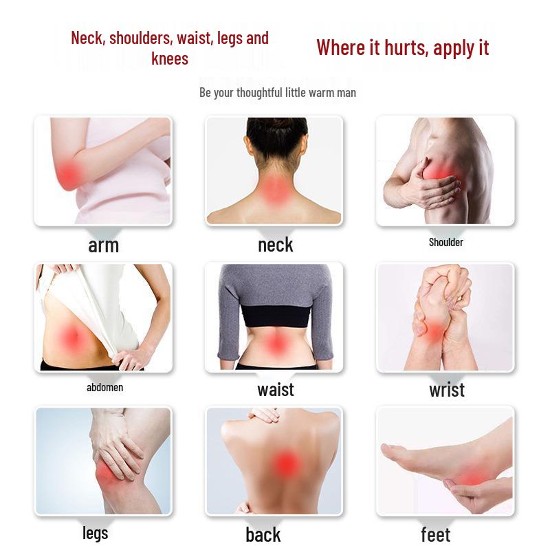 Ginger Mugwort Heating Patch for Knee, Neck, Shoulder, Lumbar & Joints