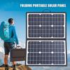 Portable Solar Charging Device 40W Folding Solar Charge Cell Plate Charging Device For Travelling Camping Hiking