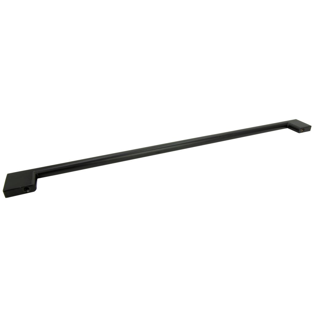 Black furniture handle 320 mm metal