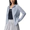 Saucony Solid Color Hooded Zip-Up Jacket Women jackets SA1269KJ41L-BL172