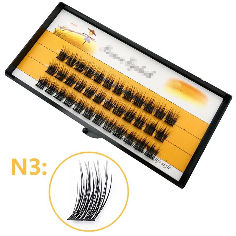 1 Box/36 Bundles of 40D Fake Eyelashes Mink Individual  Eyelashes Natural Thick lashes,Eyelash Extensions for Make Up