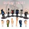 Skibidi Toilet Toy Figures Premium Material 12 Distinct Characters Lifelike And Perfect For Collecting Characters)