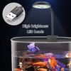 Aquariumlicht Vollspektrum Aquarienlampe mit einstellbarer Helligkeit Aufsteck-Aquarienbeleuchtung für verschiedene Größen von Aquarien