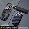 Carbon Car Key Cover Fob Case Shell for Jeep Grand Cherokee Dodge Dart Journey RAM 1500 Charger Challenger Durango Chrysler 300