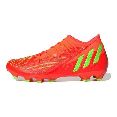Predator Edge.3 Round Toe Lace-Up AG HG IC IN Artificial Turf Ultra-Fine Slip-Resistant Shock-Absorbing Soccer Shoes Men Soccer Shoes GW0957