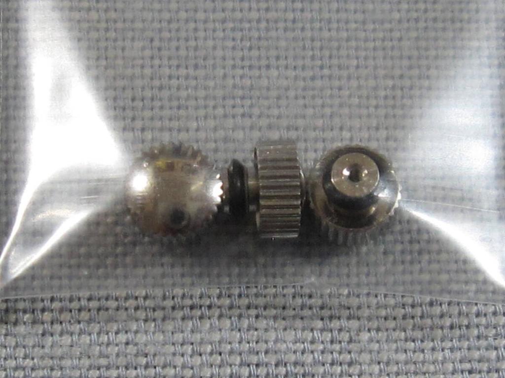 SEIKO S Part 2088 50M07N Silver Crown Set of 3 for 70 Five Speed Timer and other models