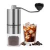 Clear Bin Manual Coffee Grinder 5-Gears Adjustable Portable Coffee Grinding Machine  Home Use