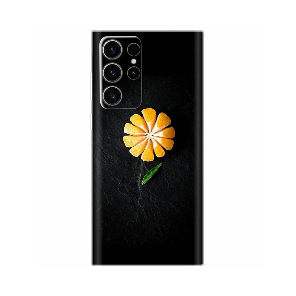 For Samsung S24 Ultra Case Soft Silicone Painted Phone Cover For Samsung Galaxy S24 Ultra S24+ Plus S24 FE Cases Coque Funda Bag