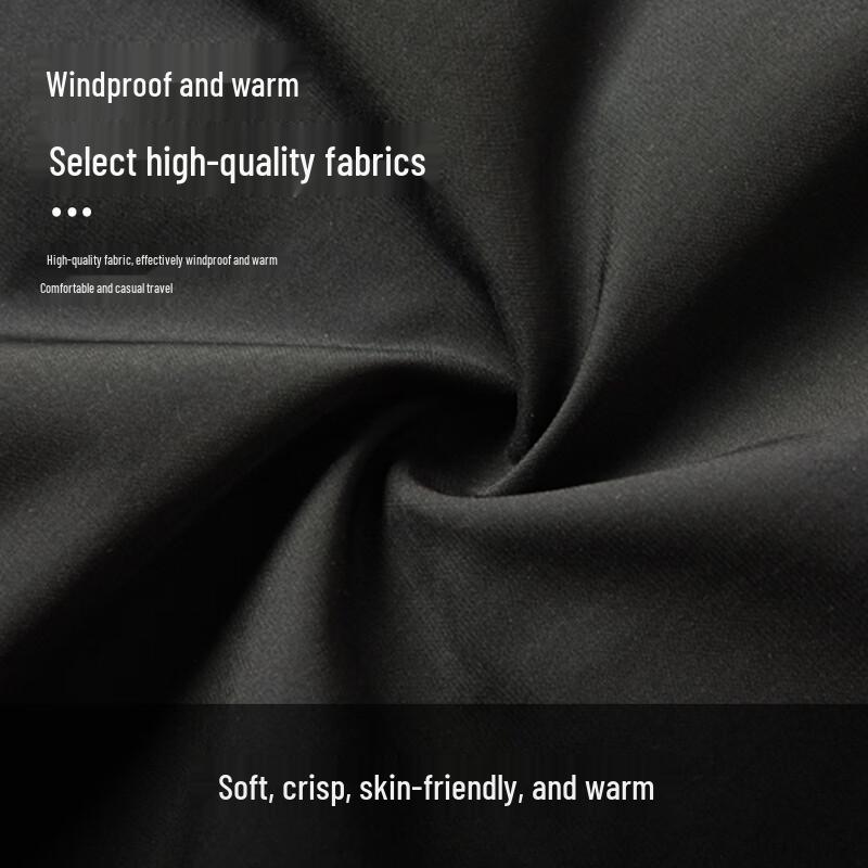 Paul Frank Men's Retro Stand Collar Multi-Pocket Workwear Jacket