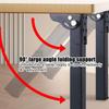 Folding Table Legs Carbon Steel Adjustable Dinner Table Foldable Legs Multi-Purpose Furniture Replacement Part For Cabinets