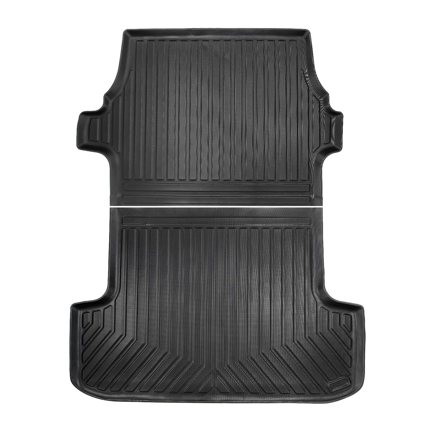 

Mixsuper совместим с Toyota Hiace 200 Series 4 Type Standard Body 3D Luggage Mat Коврик для багажника 3D Structure Cargo Mat 3D Luggage Tray Совместим с чёрный