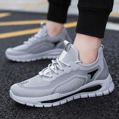 New Mesh Men's Shoes Lightweight Soft Sole Fashion Running Shoes Flying Woven Men's Shoes Men's Sports and Leisure Trendy Shoes