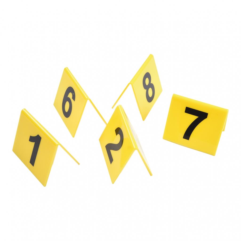 1 - 10 Table Numbering Table Number Acrylic Table Tent Sign