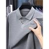 Puyuan Spring And Autumn Lapel Men'S Business Casual Long Sleeve Popular Polo Shirt T-Shirt