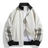 Men's Spring/Autumn Stand-up Collar Casual Windbreaker Jacket - Trendy and Versatile Youth Workwear