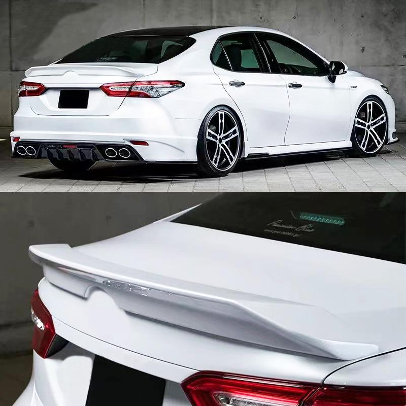 18-20 Gen 8 Camry Front Lip, Side Skirts, Rear & Top Spoilers, Louvers
