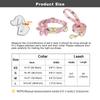 Persoalized Dog Collar Flower Printed Nylon Dog ID Collars Free Engraved Nameplate For Small Medium Large Dogs Chihuahua Pug