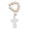 Baptismal Rosary Handmade Wooden Note Package Content