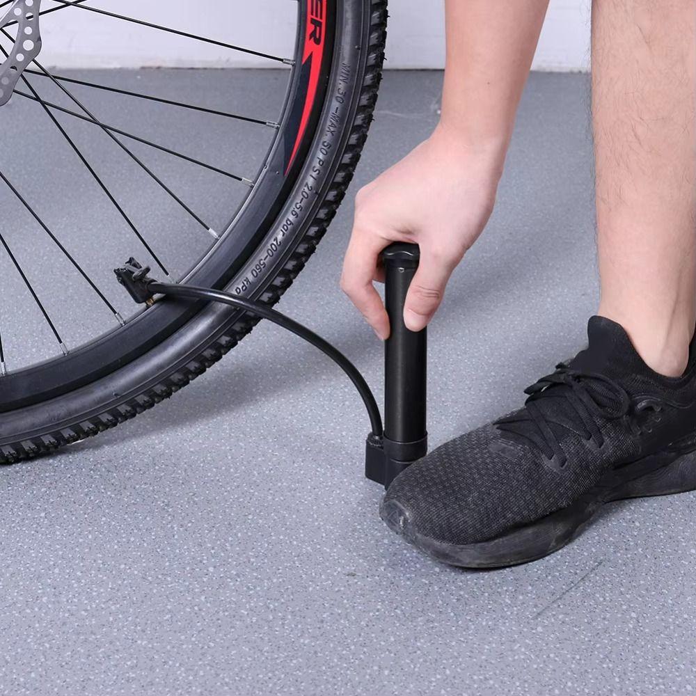 Langlebige 80PSI Fahrradpumpe Tragbar Leichtgewicht Fahrradreifenfüller Fahrrad Standpumpe Fahrradzubehör