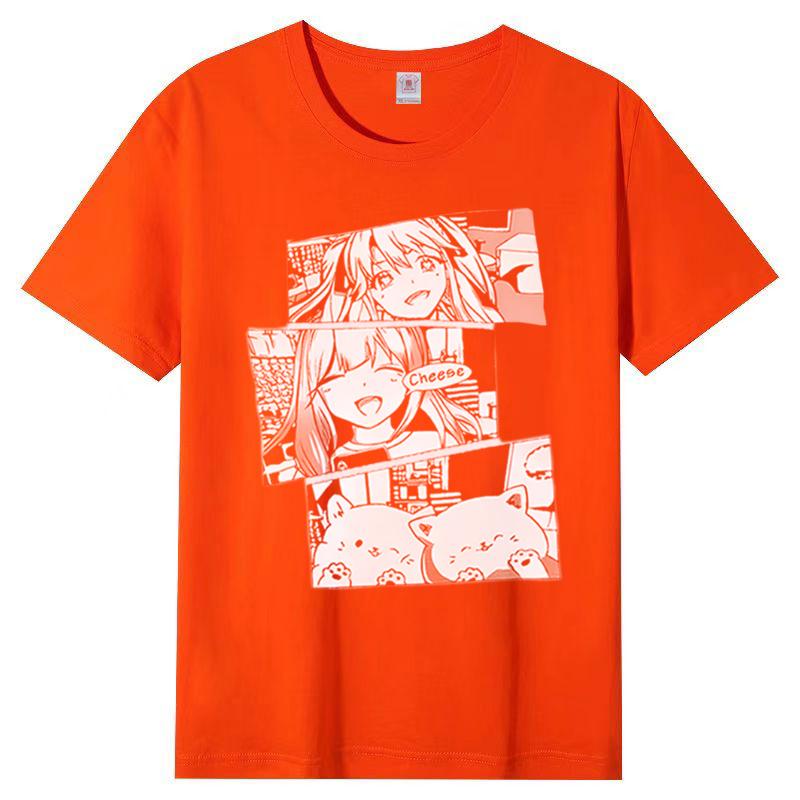 Printed Fashion Ladies Short Sleeve T-Shirt Summer