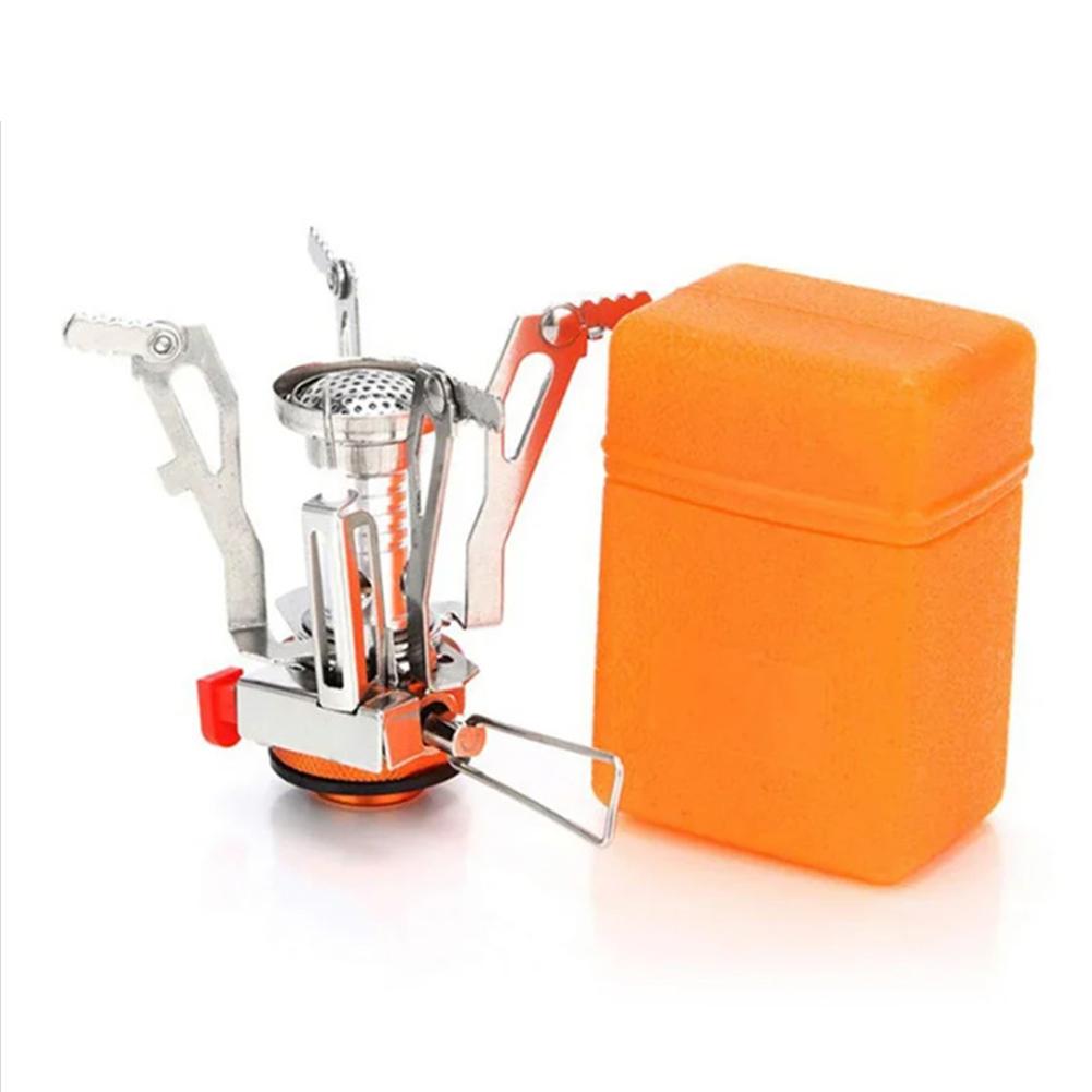 1PC Ultralight Portable Camping Stoves, Adjustable Valve Stove For Backpacking, Hiking, Mountaineering, Camping