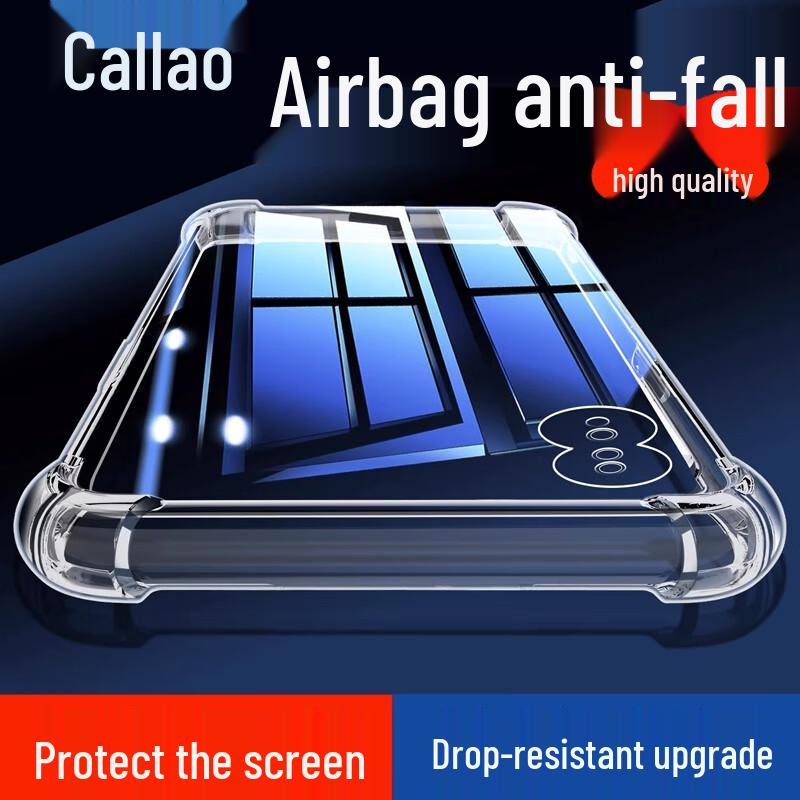 Calaio Clear TPU Anti-Drop Phone Case
