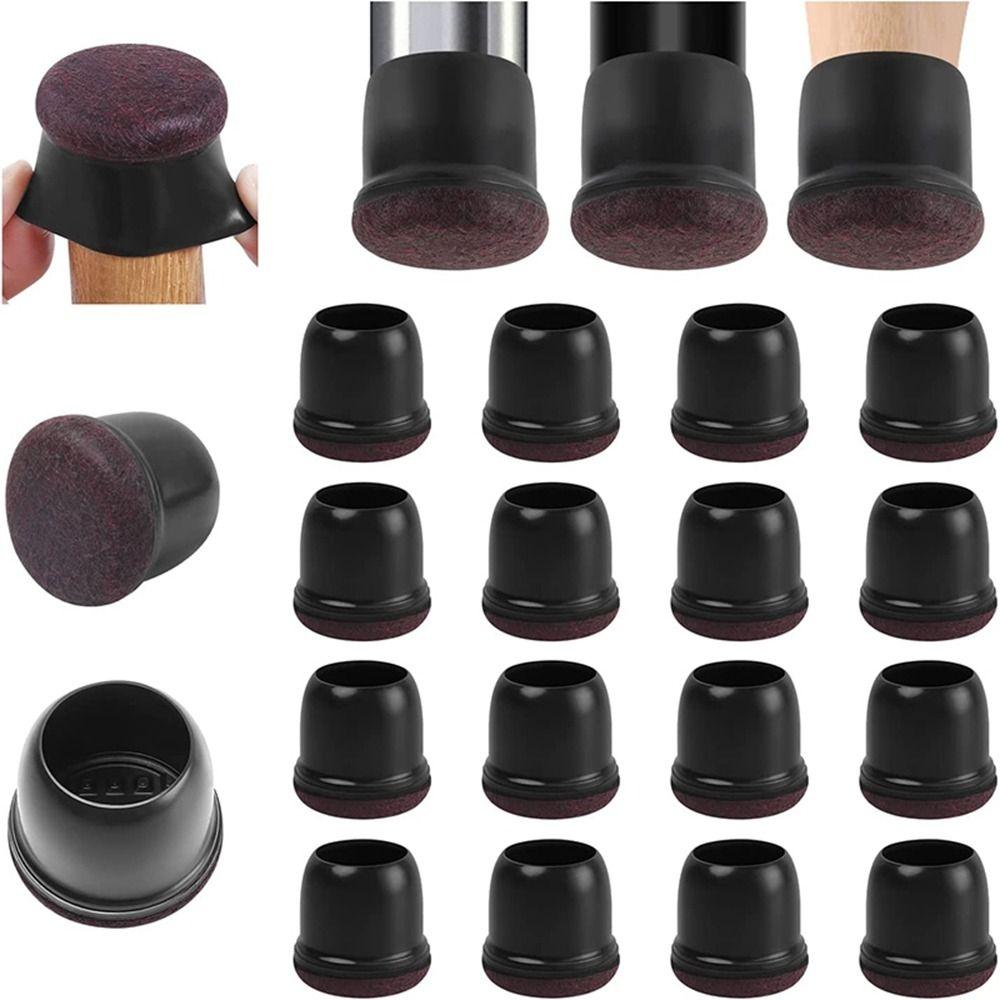 

Bottom No Scratches Protective to Protect Floor Furniture Leg Cover Chair Leg Cap Floor Protector Diameter 25-37mm