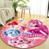 Personalized Magic Sweethear Round Chair Office Rug - Perfect for Mat, Office Chair & More - Ideal Gift for Birthdays and Holidays