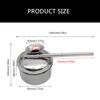 Stainless Steel Blowing Glaze Pots , 100ml Capacity, Glaze Blowing Pots Painting Sprayer Pottery Atomizer Glazes Pots
