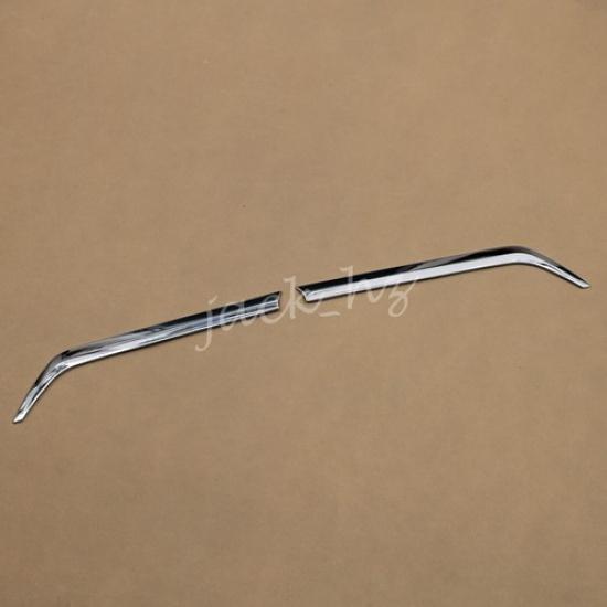 For Subaru Crosstrek XV 2018- Chrome Trunk Tailgate Strips Trim Accessories