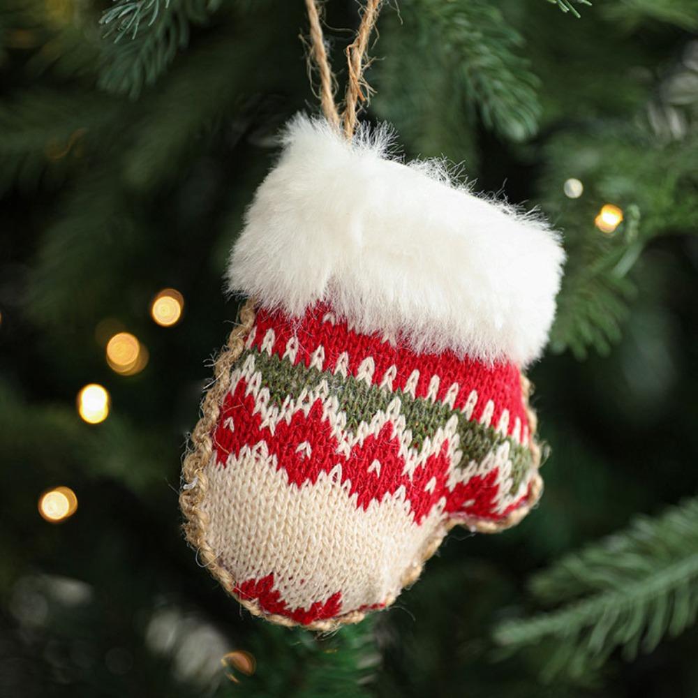 Hat Xmas Ornament Glove Christmas Tree Decorations Merry Christmas Christmas Tree Pendant  New Year
