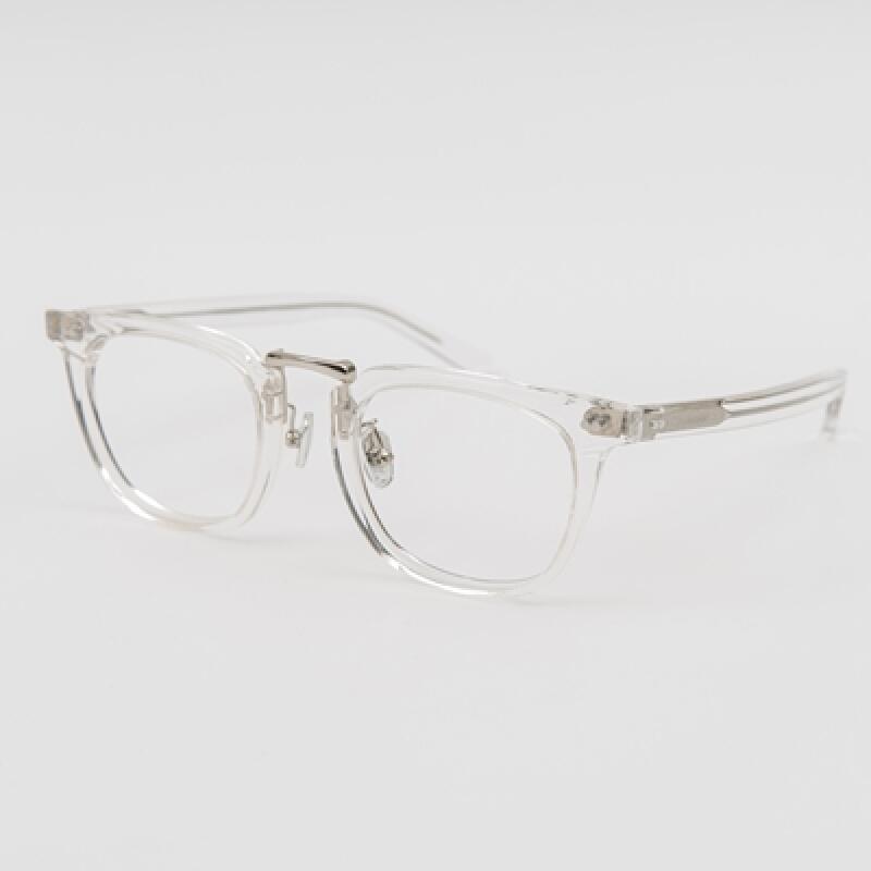SBKA Jewel-C02 Clear Horn-Rimmed Glasses