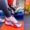 Mesh Platform Sports Shoes Women's Summer Hollow Breathable Color Matching Casual Shoes