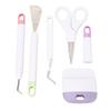 5 Pcs Vinyl Weeding Tool Set Weeder Tweezers Scraper Spatula Scissor DIY Craft Vinyl Tools Kit