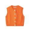 Kaslead New Arrival Women's Fashion Style Animal Button Knitting Vest Tops Vest 6771067 615