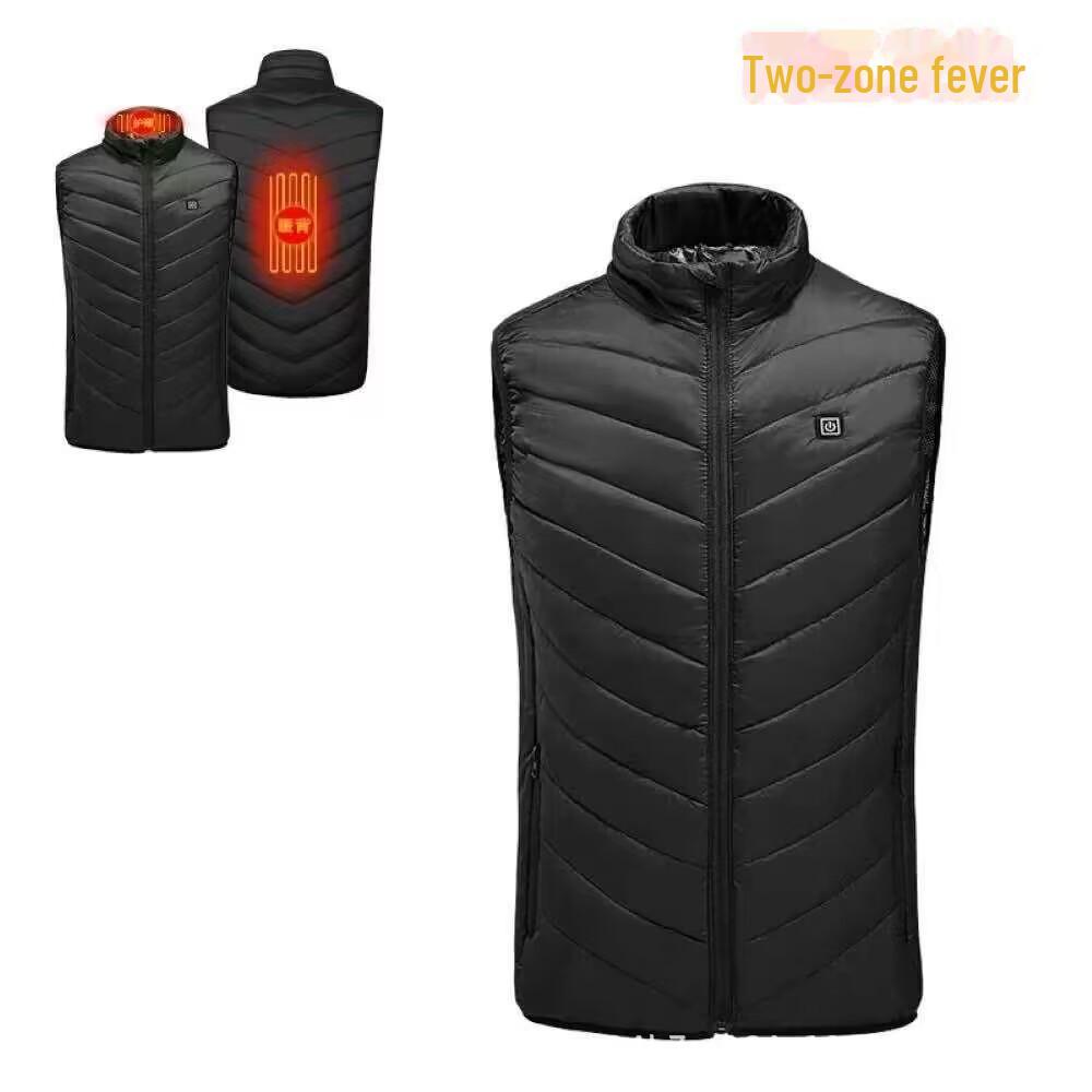 Smart Electric Heating Vest with Multi-Zone Heating for Consistent Warmth