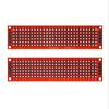 Universal PCB Circuit Protoboard Double Sided Breadboard 2*8CM Green Blue White Stripboard Prototyping Board DIY Electronic Kit