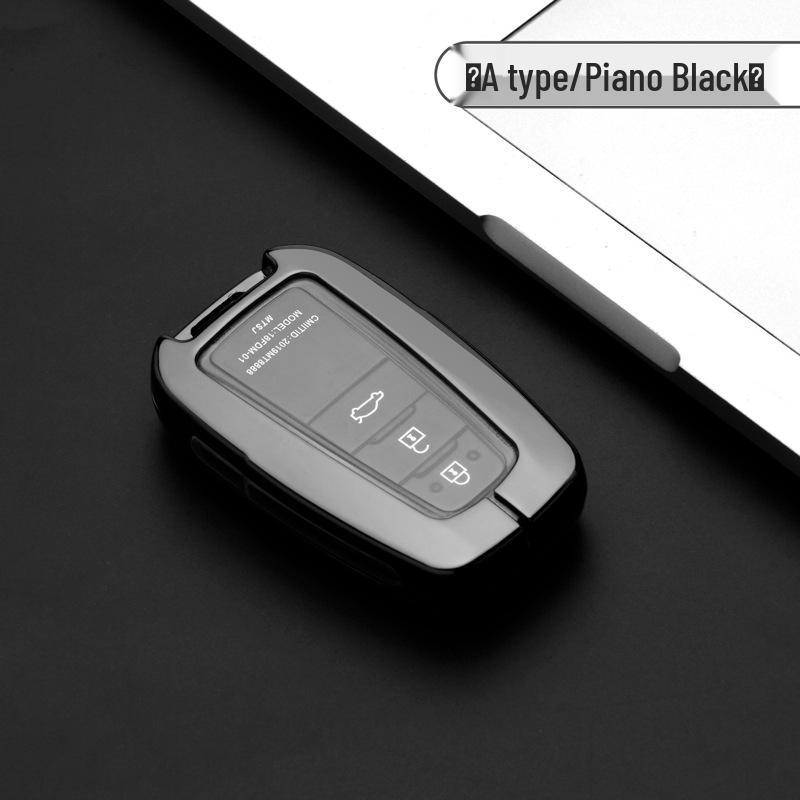 

Чехол для ключа Toyota для Camry, RAV4, Corolla, CHR, Highlander - Прочная защитная оболочка с застежкой