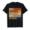 Bruh I Survived 6 7 Six Seven Im 8 Years Old 8th Birthday Tshirt For Men Women 100 Cotton T Shirts Short Sleeve Tops 04063